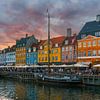 Nyhavn, Kopenhagen, Dänemark von Henk Meijer Photography