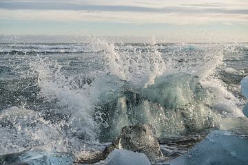 IJsland, Diamond Beach. van Tilly Meijer