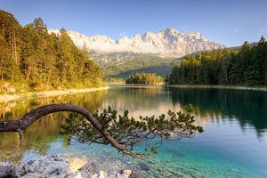 Am Eibsee in Bayern