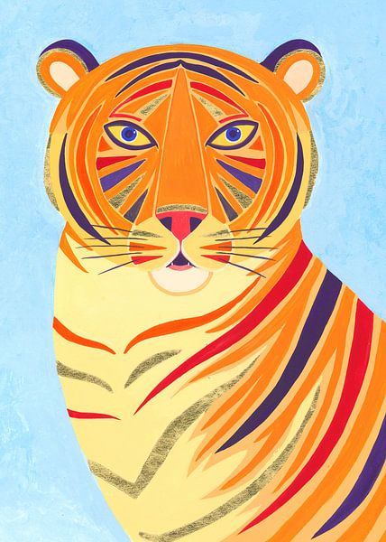 Lebendiger Tiger-Blick von Isabelle Brent
