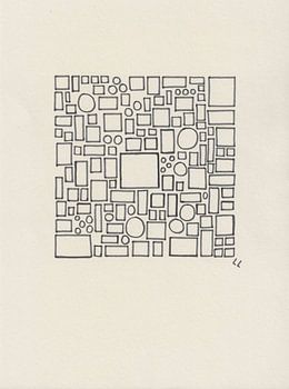 plattegrond, abstract