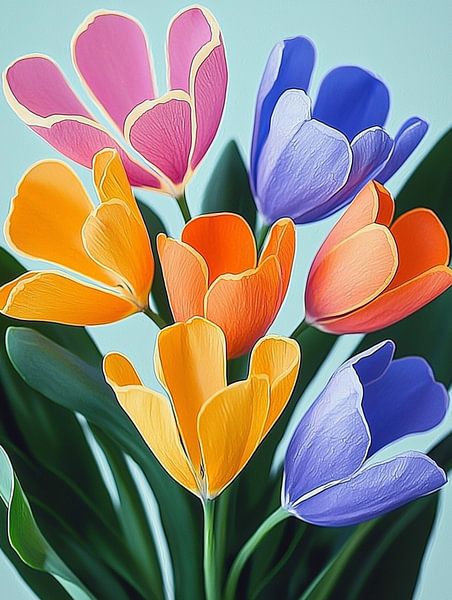 Flower Party - Celebrate Spring! by PixelPrestige