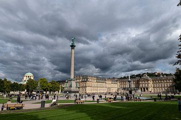 Schlossplatz Stuttgart van Richard Wareham