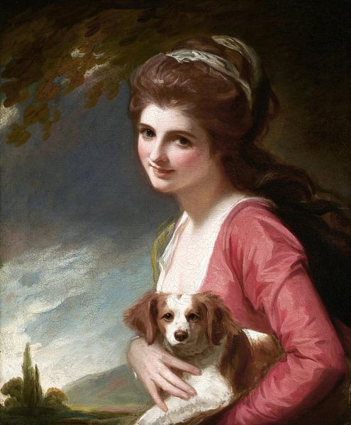 Lady Hamilton as 'Nature', George Romney by Masterful Masters