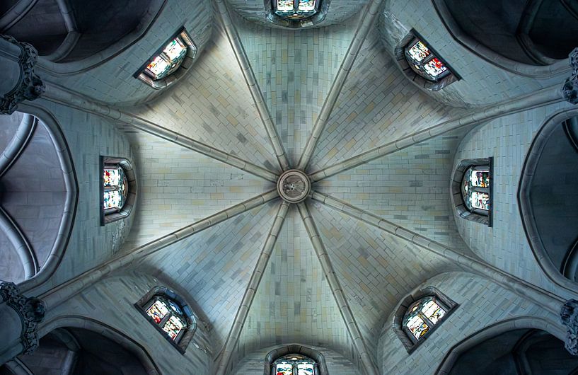 Sühnetempel des Heiligen Herzens Jesu - Tibidabo Berg - Barcelona - Spanien von Nicolas LEMAIRE