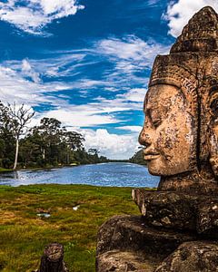 Drakenbrug Angkor Thom van Arie den Ouden