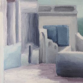 Ruelle à Arkassa Karpathos 1995 sur Detlef Georgi