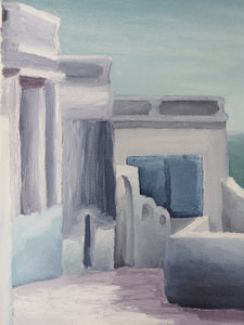 Gasse in Arkassa Karpathos 1995