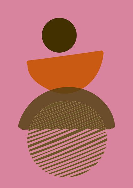 Minimalist and abstract organic forms, hip style by Studio Allee