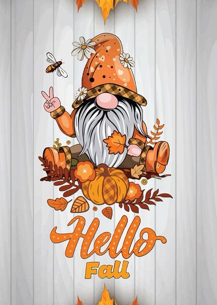 Der kleine Helfer des Herbstes von PublicArt77