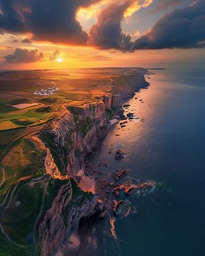 Coastal splendour at the golden hour by fernlichtsicht