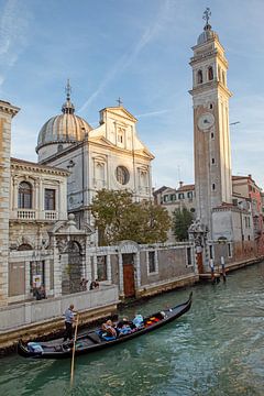 Venetië - Godel voor de kerk van San Giorgio dei Greci van t.ART