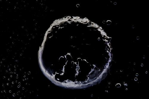 Zwart Abstract | Sterrenstof | Fine Art Photo