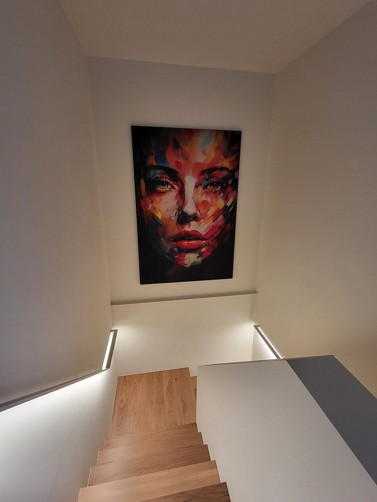 Femme | Peinture abstraite Femme | Visage Femme  par AiArtLand 