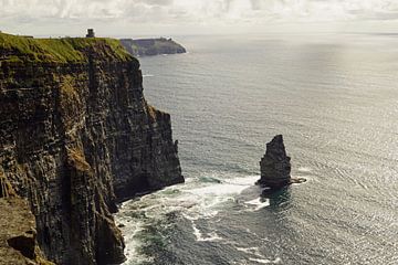 Les falaises de Moher sont les falaises les plus célèbres d'Irlande.