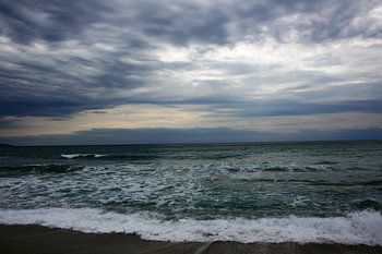 Zeezicht in Kassandra