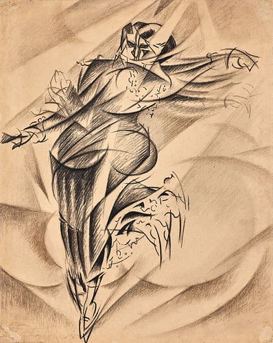 Félix Del Marle - Die sechs Tage oder der Schlittschuhläufer (1913)