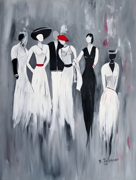 Anoniem Gezelschap van Rita Tielemans Kunst