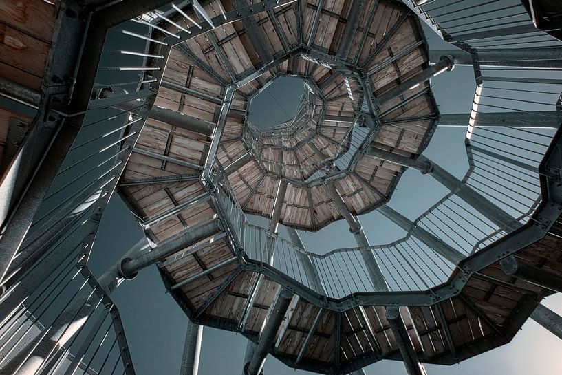 Infrared rail park Kempertoren by Joris Buijs Fotografie