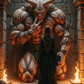 ZARKEPHION – Le démon enchaîné et sa maîtresse sur INFERAURUM