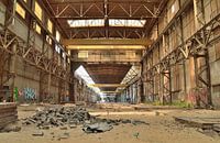Vervallen fabriekshal