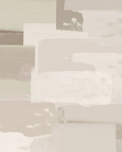 Abstracte moderne kunst in neutrale kleuren nr. 4