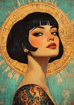 Art Deco Gold von Niklas Maximilian