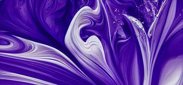 abstracte paarse rookachtergrond, kunstillustratie van Animaflora PicsStock