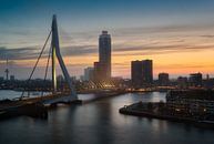 Zonsondergang in Rotterdam van Roy Poots thumbnail