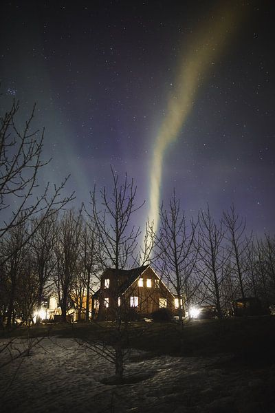 Icelandic northern lights van Rico Franse