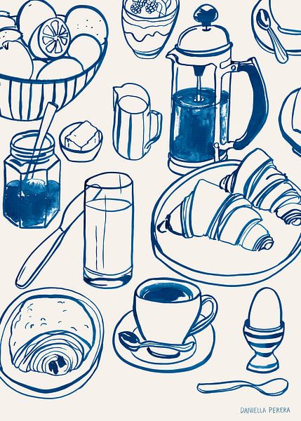 Cozy Breakfast: Slow Morning Bliss by Daniella Perera Studio