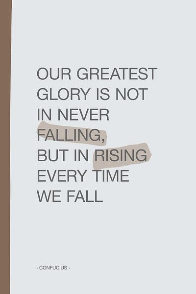 Standing up is our greatest strength by Captured Created by Cathleen