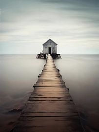 Misty sea by haroulita