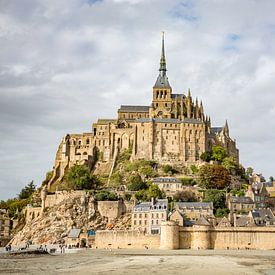 Le Mont-Saint-Michel baigné d'une lumière chaude sur Patrick Kilb