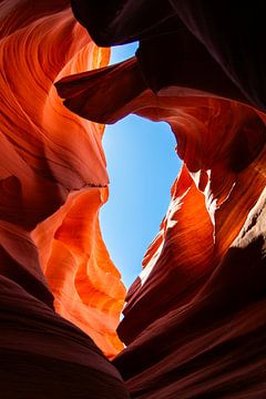 Upper Antelope Canyon - Navajo reservaat, Page Arizona foto print - reis fotografie van LotsofLiekePrints