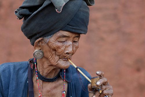 Femme, Keng Tung, Myanmar (Birmanie)