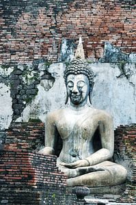 Bouddha assis Thaïlande sur Anouschka Hendriks