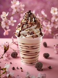 Leckere Eiskreationen in verlockenden Farben und Hintergründen von Egon Zitter