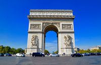 Arc de Triomphe (Colour) - Paris, France