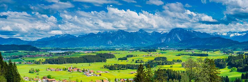 Allgäu Panorama by Walter G. Allgöwer