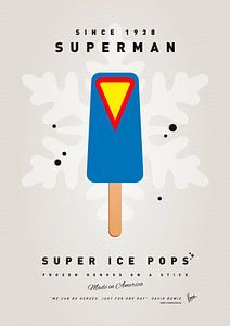 Ma SUPERHERO ICE POP - Superman sur Chungkong Art