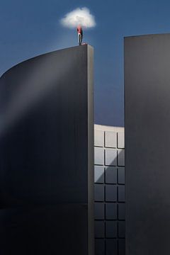 De Wolk Bereikt-  Reaching the Cloud (Awarded) van Anita Martin, AnnaPileaFotografie