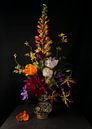 Flower still life in Baroque style by simone swart thumbnail