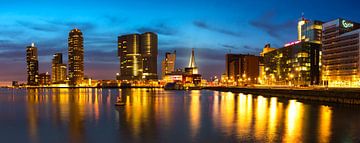 Panorama Rotterdam Rijnhaven van Peet de Rouw