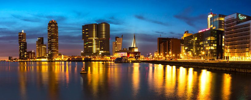 Panorama Rotterdam Rijnhaven van Peet de Rouw