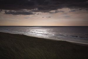 Dutch dunes ocean view by Sandra Hazes