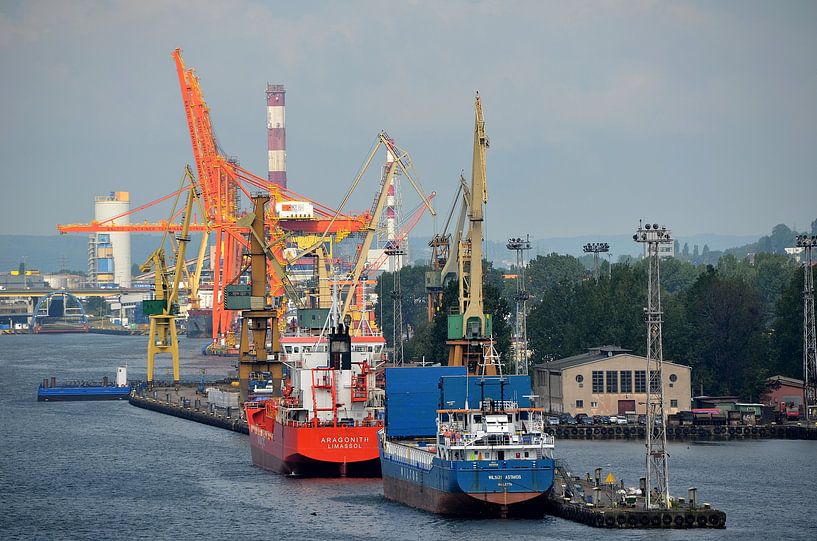 Hafen Gdanks von Karel Frielink