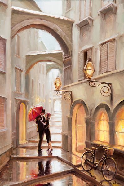 Stolen Kiss by Steve Henderson