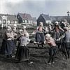 Tanzende Kinder bei Marken in Tracht um 1930er Jahre von Affect Fotografie