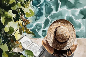 Bladeren, Boek en Blauwe Reflecties van Studio BB